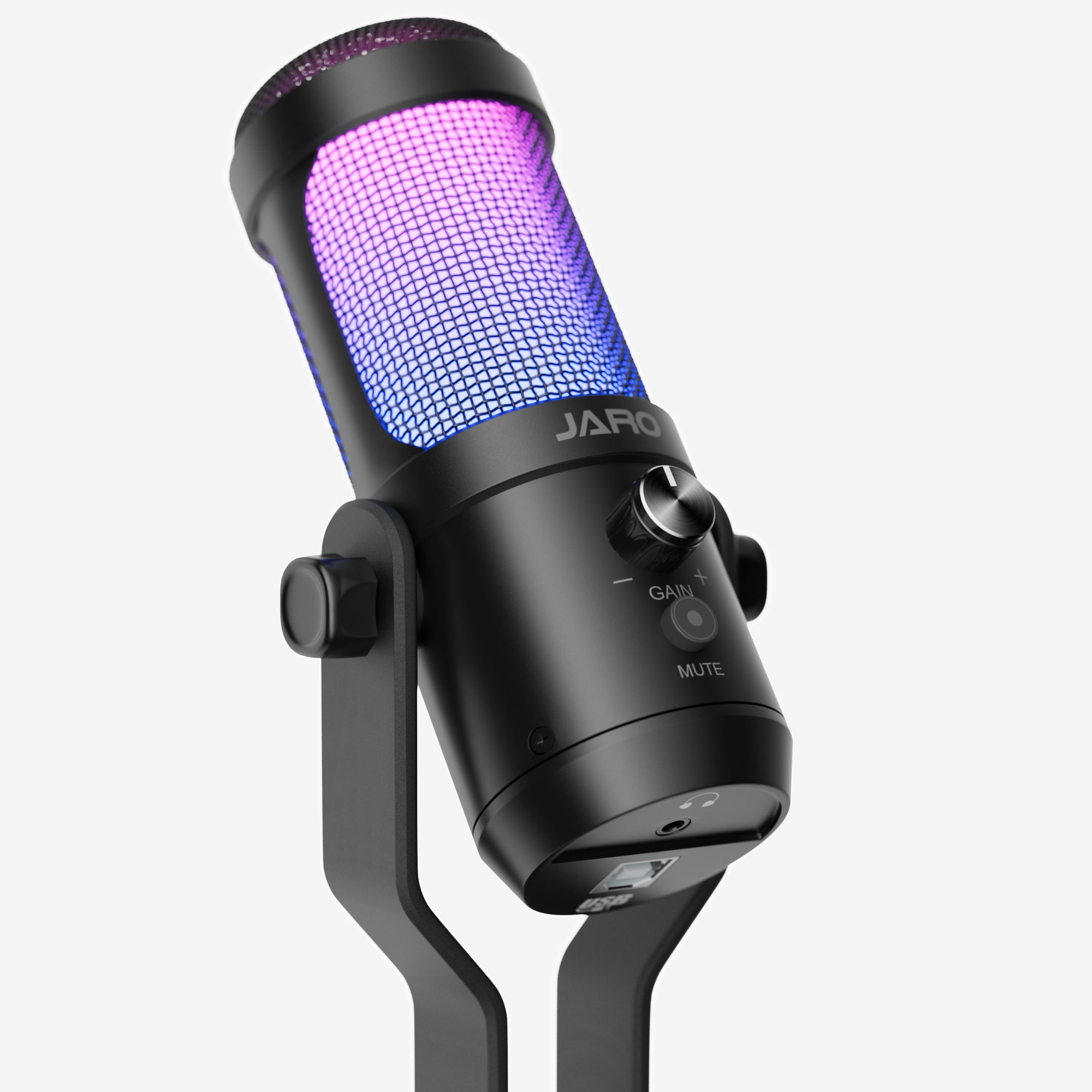 JARO J100-CS USB Condenser Microphone with Cardioid Pick-up Pattern and 24bit/192kHz Sampling Rate