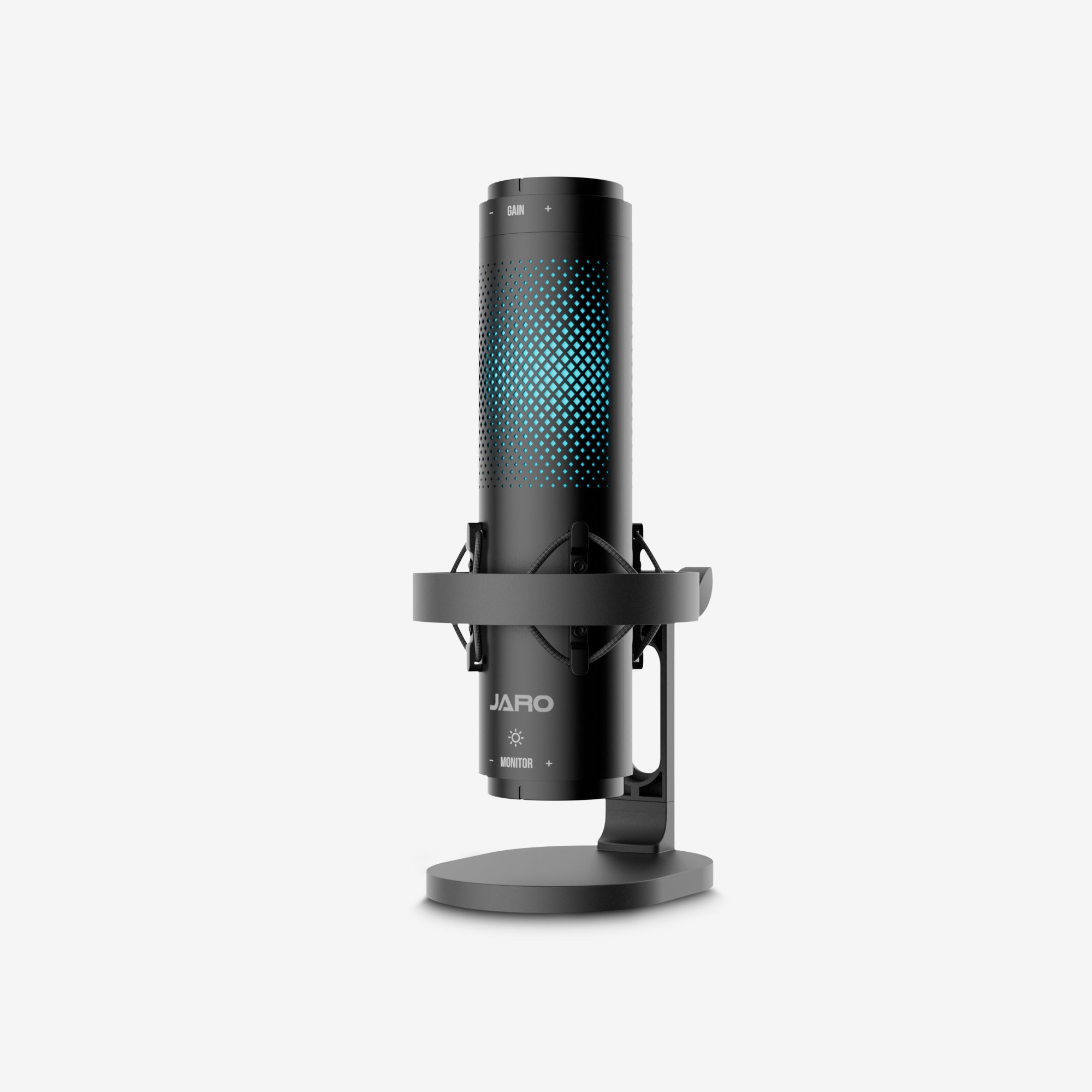 JARO J101-CS Multi-Pattern USB Condenser Microphone with Shock Mount and Pop Filter