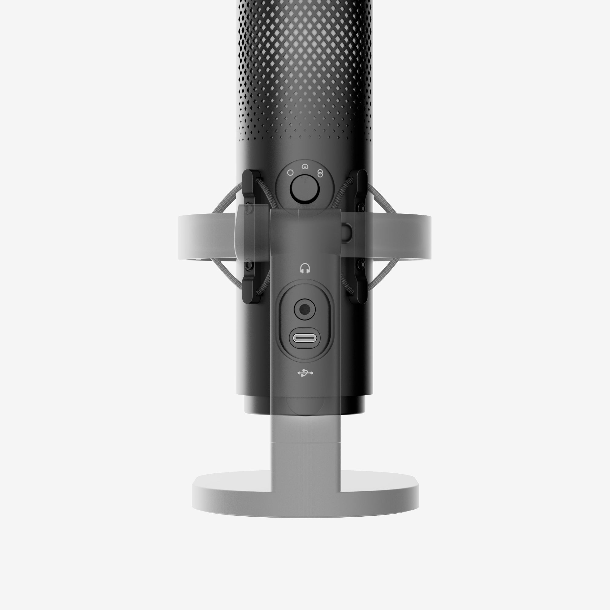 JARO J101-CS  Multi-Pattern USB Condenser Microphone with Shock Mount and Pop Filter